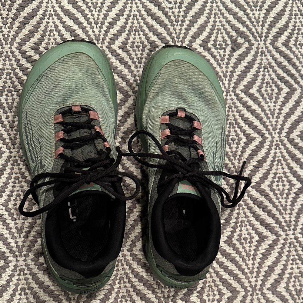Topo trail running shoe